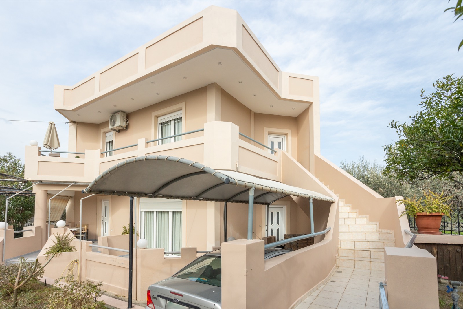 The house from outside